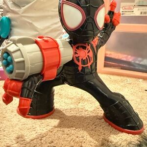 Hasbro Black and Red Spider-Man Hero Blaster Figure